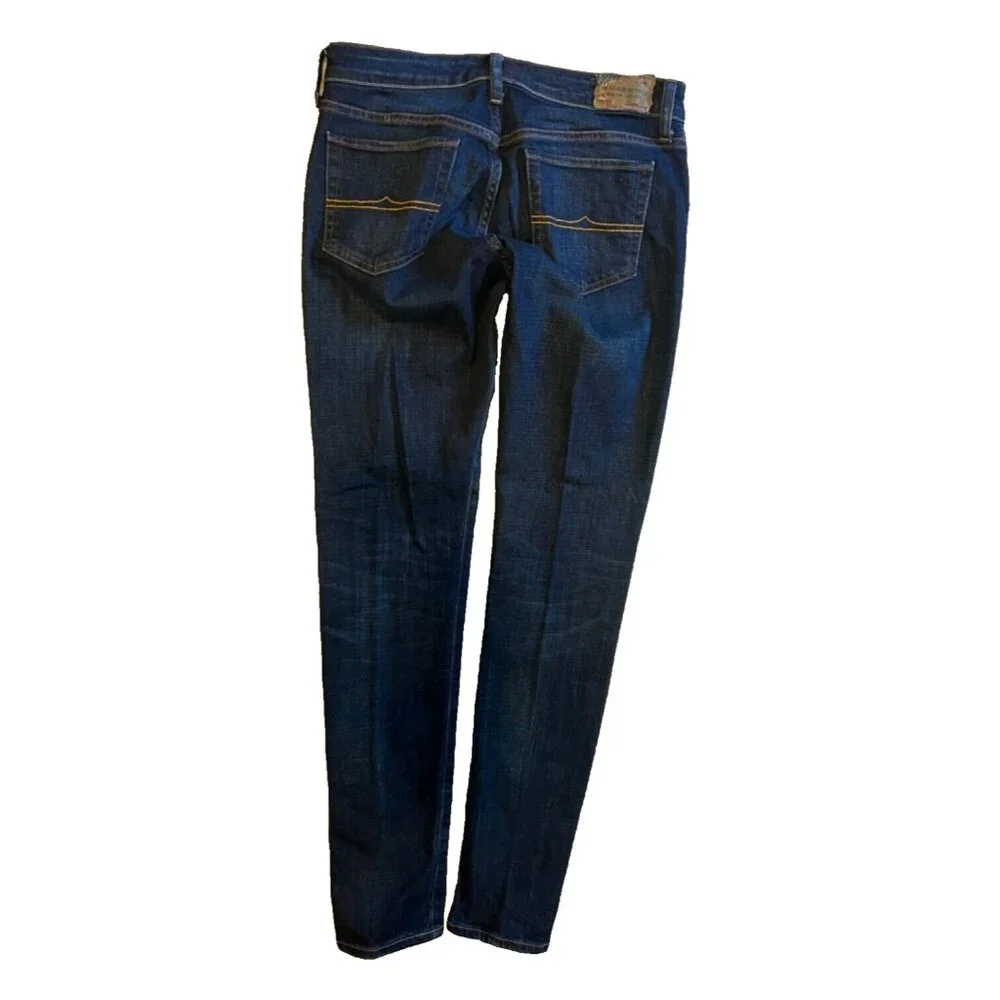 Ralph Lauren Denim & Supply Jeans Skinny 29 30 x 31 Stretch Cotton Dark Blue